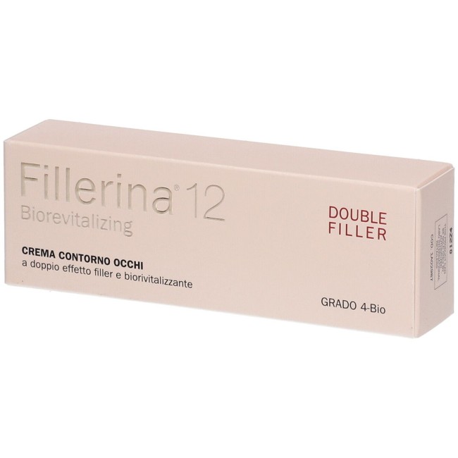 Fillerina 12 Double Filler Biorevitalizing Eye Contour Cream Grado 4 bio 15 ml Fillerina 12 Double Filler Biorevitalizing Eye Contour Cream Grado 4 bio 15 ml