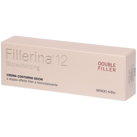 Fillerina 12 Double Filler Biorevitalizing Eye Contour Cream Grado 4 bio 15 ml