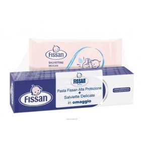 Fissan Special Pack Salviettine 10 Pezzi + Pasta Alta Protezione 100ml