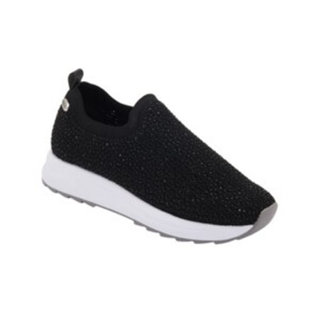 Calzatura beverly sock knitted textile+strass woman black tecnologia memory cushion materiale tessuto + strass fodera tomaia tes Calzatura beverly sock knitted textile+strass woman black tecnologia memory cushion materiale tessuto + strass fodera tomaia tes