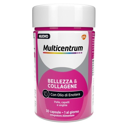 Multicentrum bellezza & collagene 30 capsule Multicentrum bellezza & collagene 30 capsule