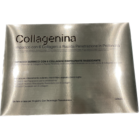 Collagenina Impacco Rimpolpante e Rassodante con 6 Collageni Grado 3