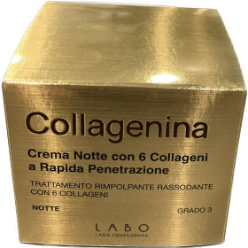 Collagenina Crema Notte con 6 Collageni Grado 3 - 50ml