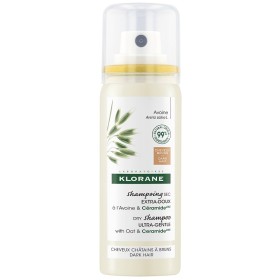Klorane Shampoo Secco Extra Delicato Avena e Ceramide per Capelli Scuri 50 ml