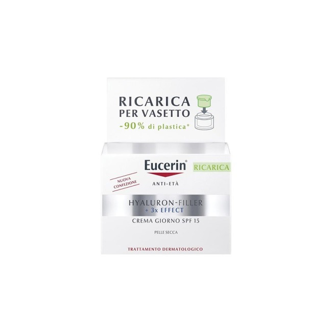 Eucerin Ricarica Face Cream Anti Age Hyaluron Giorno spf15 50ml