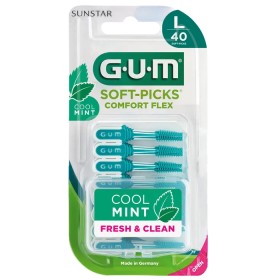 Gum Soft Pick Comfort Flex Cool Mint Large Scovolini 40 Pezzi