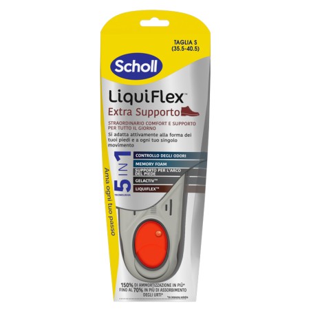 Scholl liquiflex extra support taglia small