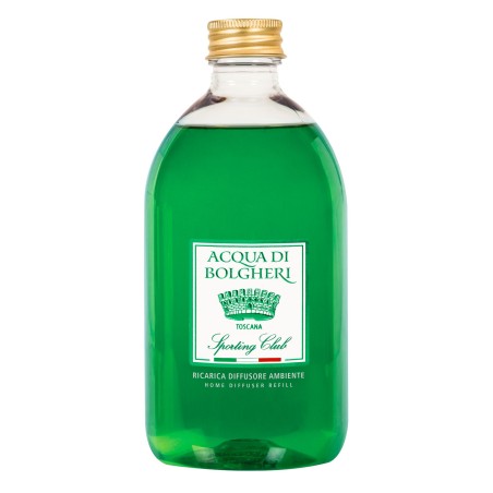 Acqua di Bolgheri Sporting Club RICARICA per diffusore di fragranza 500 ml Acqua di Bolgheri Sporting Club RICARICA per diffusore di fragranza 500 ml