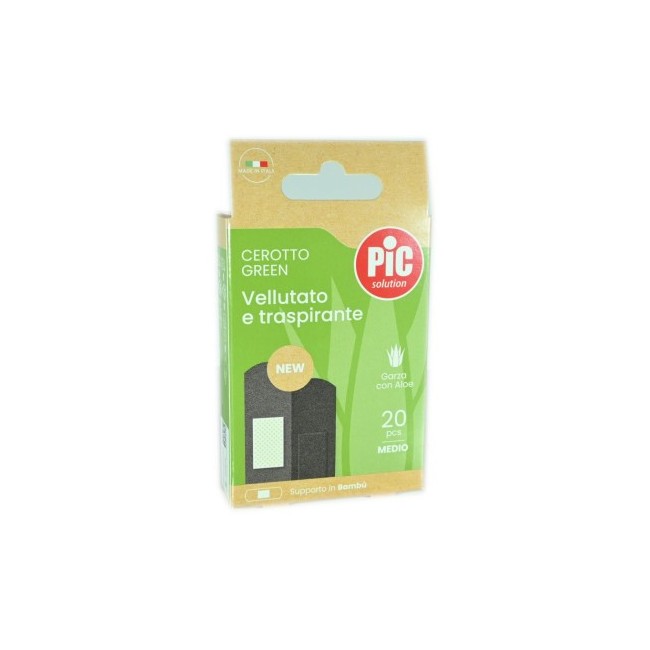 Pic Cerotto Green Bambù Aloe Medio 20 pezzi