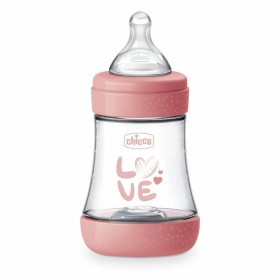 Chicco Biberon Flusso Lento Silicone Rosa 150ml