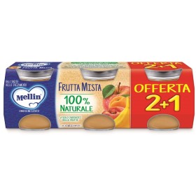 Mellin omogeneizzato frutta mista 3 pezzi da 100 g