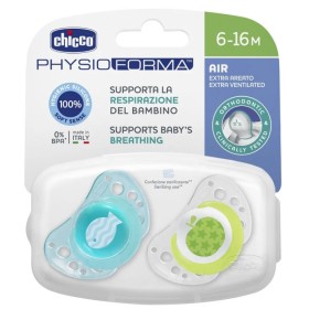 Chicco Succhietti Air Blu Luminoso  16-36 mesi 2 pezzi