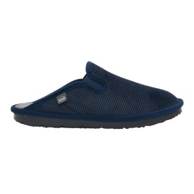 Boris printed microfibre pantofola man blue 46