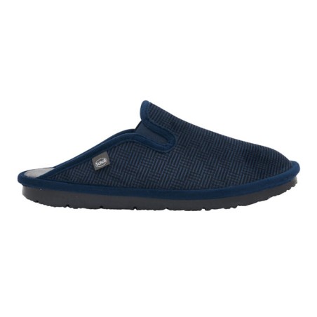 Boris printed microfibre pantofola man blue 46 Boris printed microfibre pantofola man blue 46