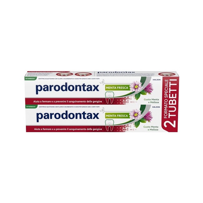 Parodontax Bipack Menta Fresca 2 X 75 Ml