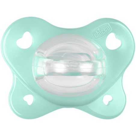 Chicco dual soft succhietto neutro 0-2 mesi 1 pezzo Chicco dual soft succhietto neutro 0-2 mesi 1 pezzo