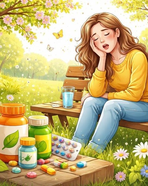 Stanchezza primaverile: come ritrovare energia con i giusti integratori