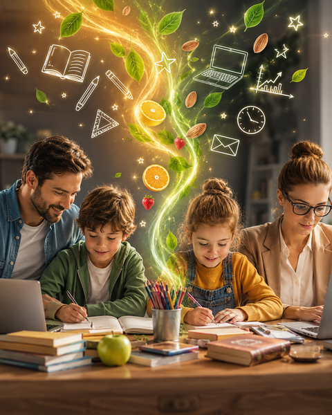 Back to School e Back to Work: energia, concentrazione e prevenzione per bambini e adulti Back to School e Back to Work: energia, concentrazione e prevenzione per bambini e adulti
