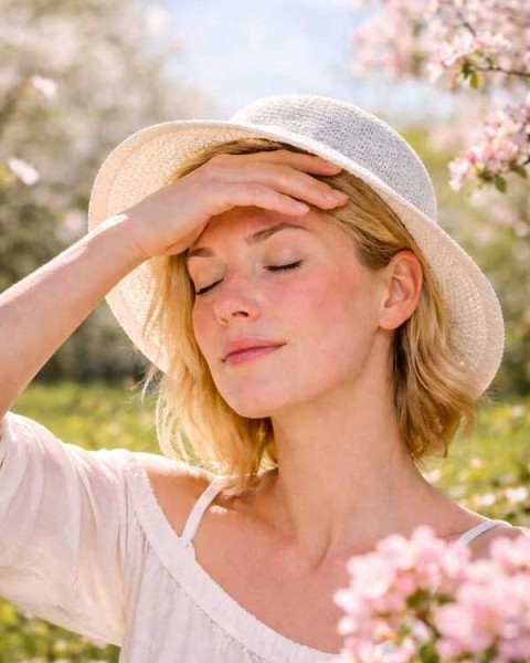 Pelle sensibile in primavera: come proteggerla Pelle sensibile in primavera: come proteggerla