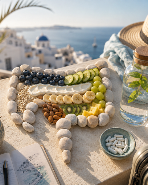 Intestino in vacanza: idratazione, alimentazione e fermenti lattici per viaggiare senza problemi