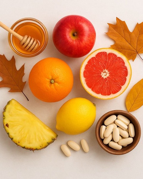 Come rinforzare le difese immunitarie in autunno