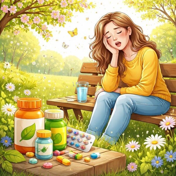 Stanchezza primaverile: come ritrovare energia con i giusti integratori