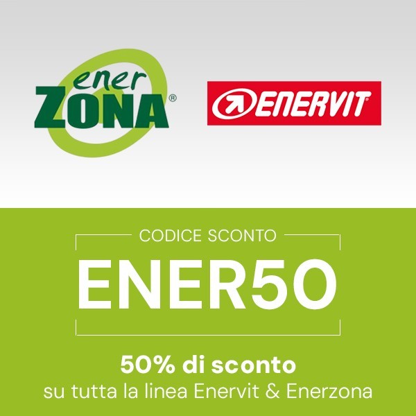 Codice sconto Enervit & Enerzona al 50%
