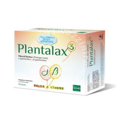 Plantalax 3 Gusto Pesca-Limone 20 Bustine
