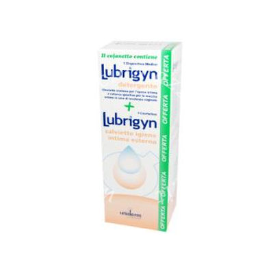 Lubrigyn cofanetto con detergente intimo + salviette