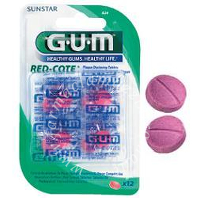 Gum Red-Cote Riv Placca 12 Pastiglie