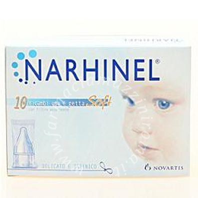 Narhinel Ricarica Usa e Getta Soft per Aspiratore Nasale  20 pezzi  