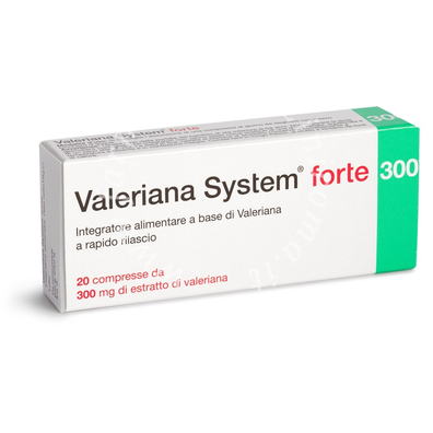 Valeriana System Forte 20 Compresse