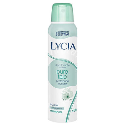 Lycia Spray Gas Antiodorantw Pure Talc 150Ml