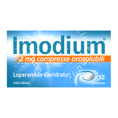 Imodium  2 mg 12 Compresse Orosolubili 