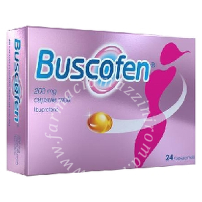 Buscofen 200 mg 24 Capsule Molli
