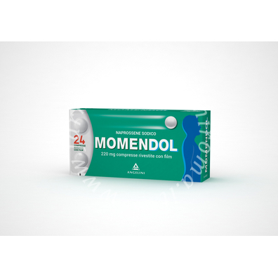 Momendol 220 mg 24 compresse rivestite con film