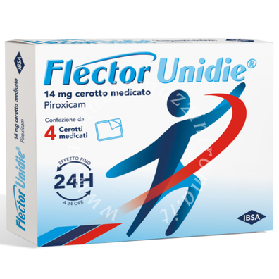 Flector Unidie 14 mg 4 Cerotti Medicati 