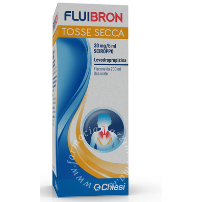 Fluibron Tosse Secca 30 mg Sciroppo Flacone da 200 ml 